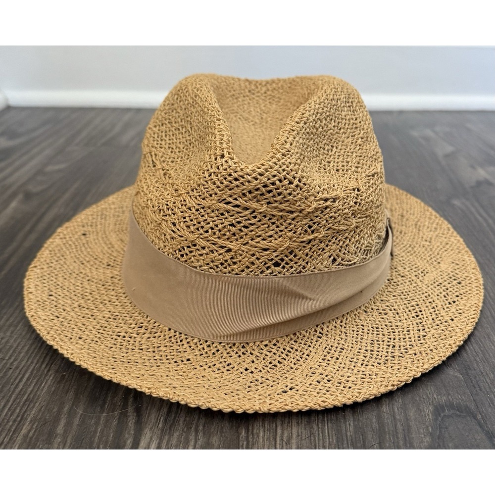 Straw hat woven fedora beachy coastal grandma boho resortwear festival western